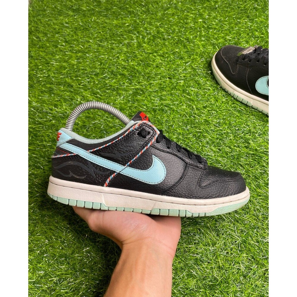 Nike Dunk Low SE Barber Shop Black Size Women's 6.5